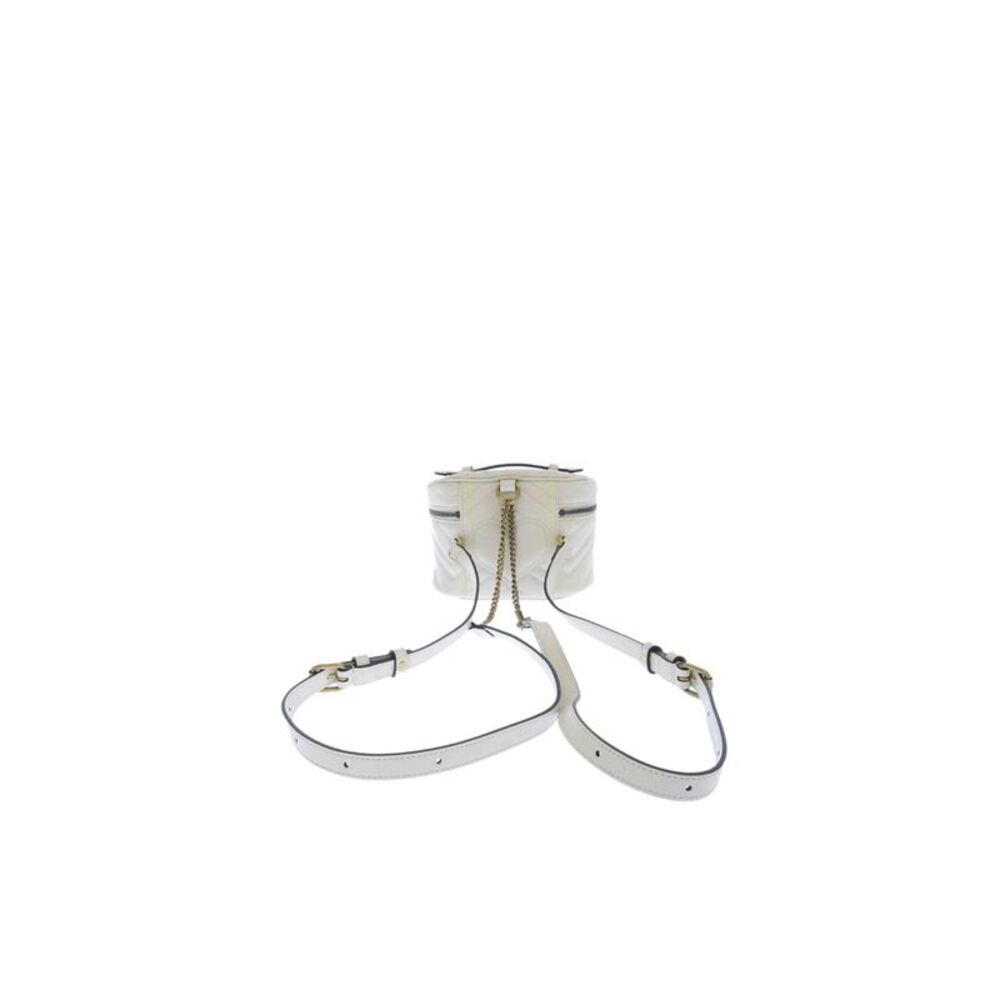 Pre Loved Gucci GG Marmont Mini Backpack 477643 Women White - Picture 3 of 8